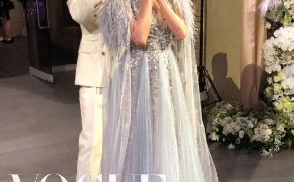 大美女林志玲婚礼四套婚纱礼服超用心,好身材完美驾驭