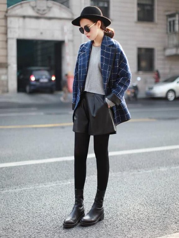 美女宋佳把西装当开衫穿,衣品潮酷带飒爽