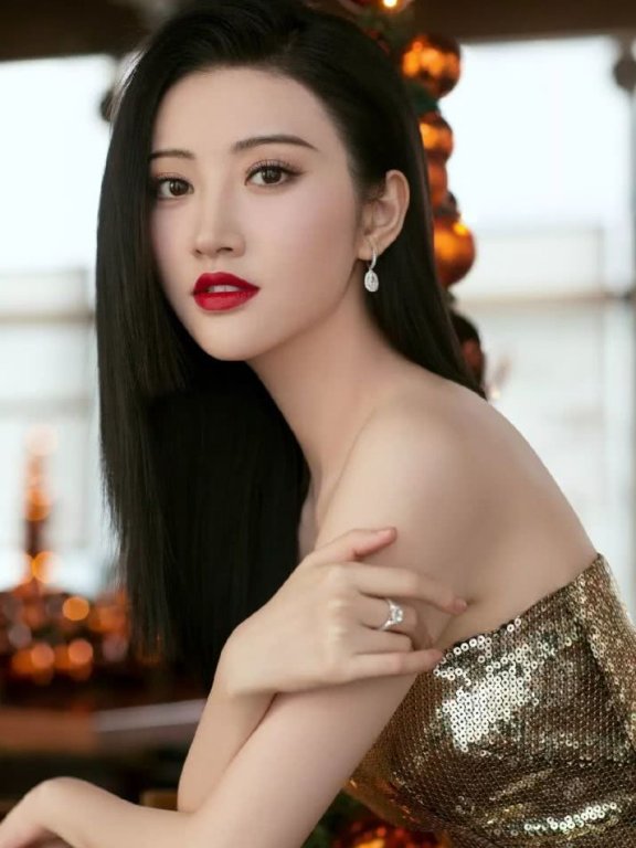 轻熟美女景甜的柳叶眉也太好看了吧!又仙又媚气质翻倍