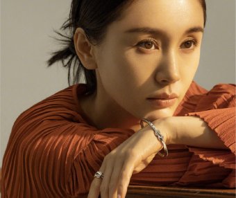 王子文空气妆时尚杂志优雅性感图片