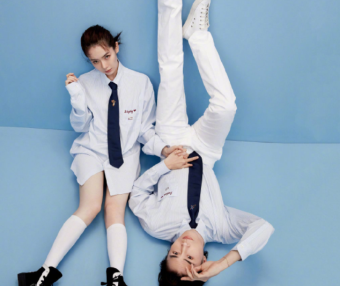 戚薇带老公一起上杂志,结婚6年依然恩爱,这才是最好的爱情