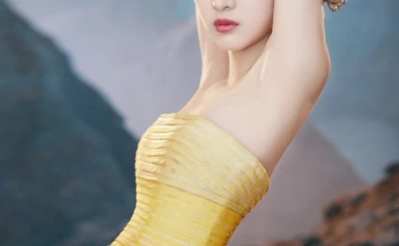 周冬雨衣品真好,穿蓬松羽毛上衣轻松显出好身材