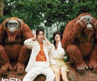 情人节要到了,学戚薇李承铉情侣装“高段位”穿法,甜蜜又高级