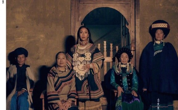 吉克隽逸拍民族时尚风大片,邀你感受民族风情