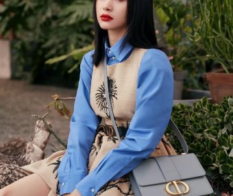 王子文春季造型让人心动,柔情造型倍感温柔