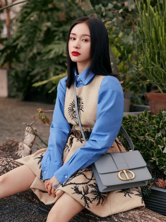 王子文春季造型让人心动,柔情造型倍感温柔