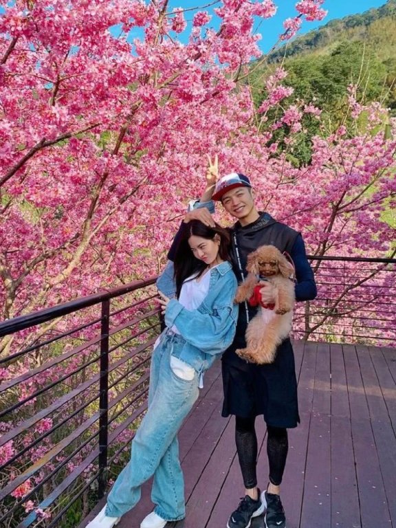 曾之乔穿牛仔装配短靴,同框新婚老公甜蜜秀恩爱惹人羡