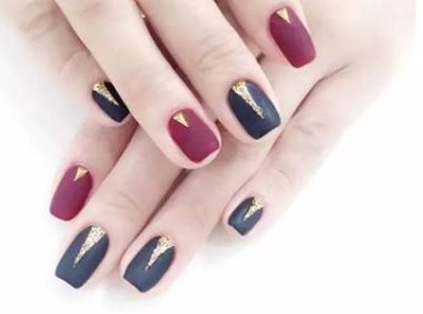 夏天显手白的美甲图片2020新款式,爆款美甲图案图片