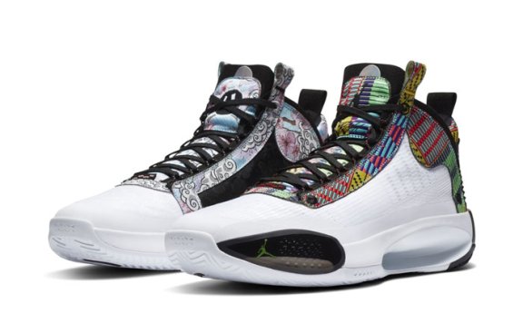八村塁Air Jordan 34 PE全新鸳鸯设计篮球鞋曝光