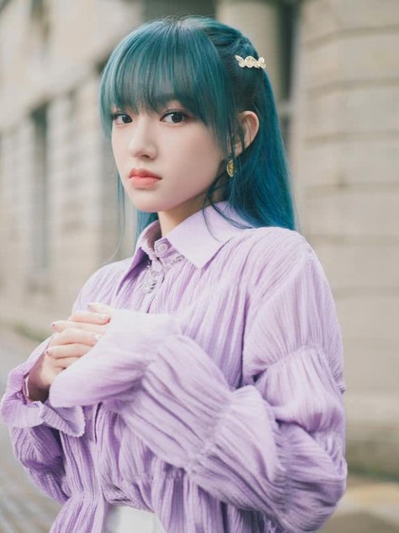 程潇为什么一直留短发？当看到她长发的样子，像漫画中走出来的美少女