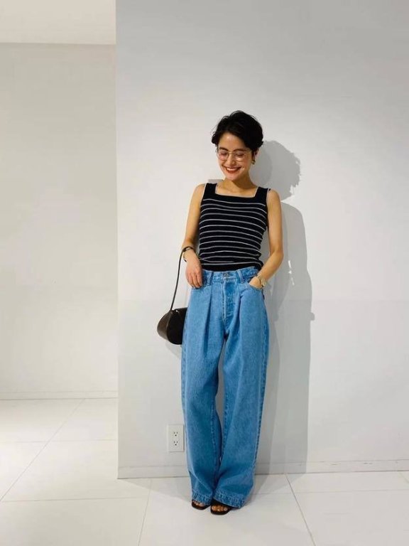 小个子女生学154日系博主穿搭休闲又质感,爱了爱了!