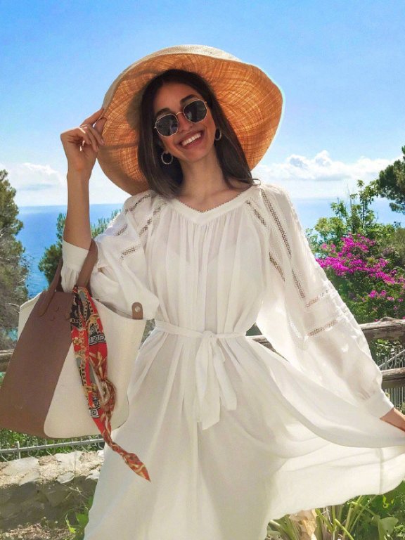 出门旅游穿得像上班！来看看这位意大利的时尚博主怎么穿？