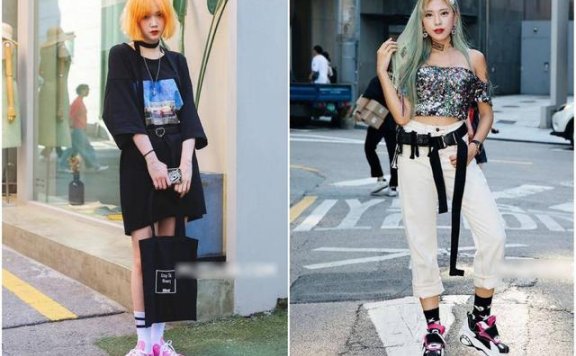 入夏3个月了,请放弃一件T恤穿整个夏季,看韩国街拍清爽穿搭走起