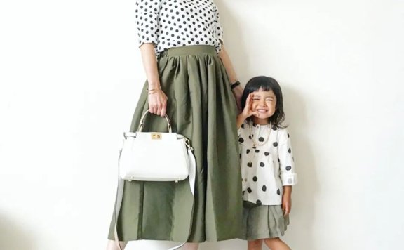 亲子装这么穿！日本妈妈只用优衣库、GU、H＆M也能搭出时尚感