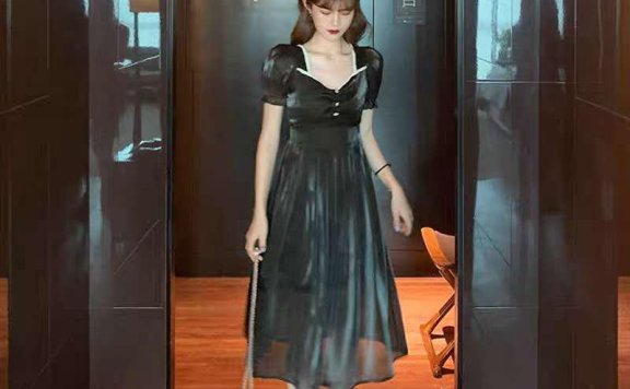 闪闪发光的复古公主裙满满宫廷风,秋冬季节必备单品