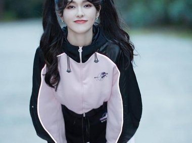 女明星爱扎双马尾,原来不是颜值高就能驾驭,还得是真少女