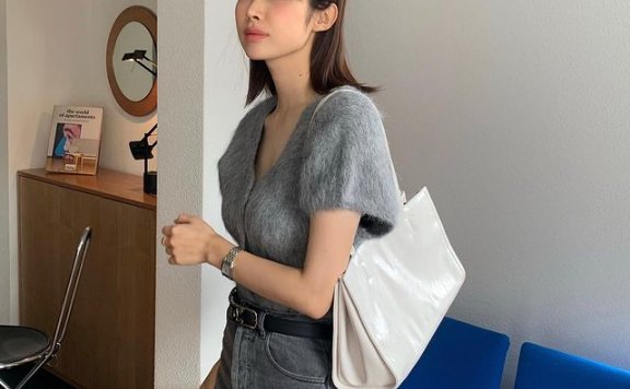 行走的衣架!韩国女星车静媛春季穿搭,风格百变时尚到没话说