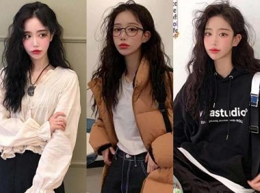 女生羊毛卷发型图片 适合什么发型和脸型