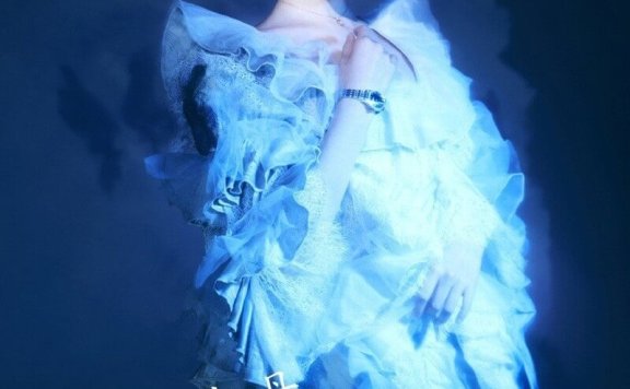 丸子头美女明星祝绪丹梦幻童颜少女图片写真