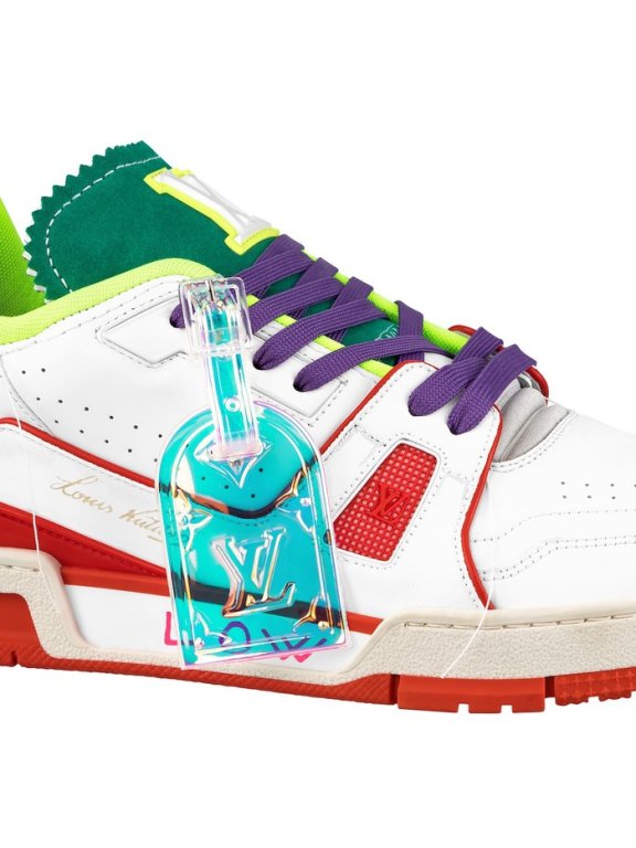 Louis Vuitton 推出中国限定 LV Trainer Upcycling 运动鞋