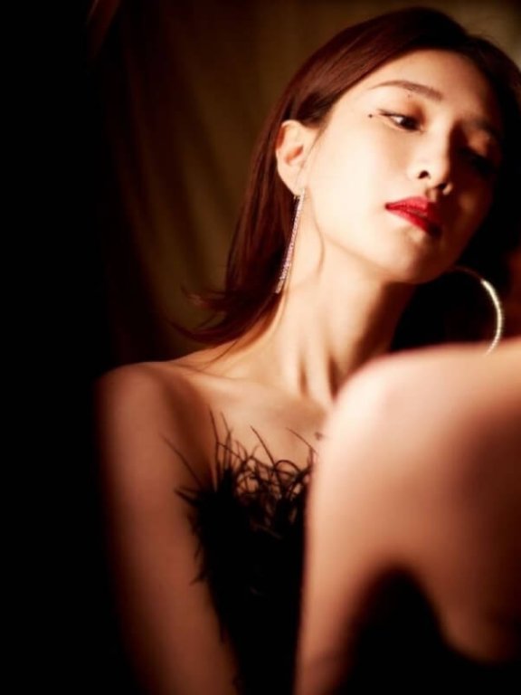 江疏影泪痣妆气质写真图片