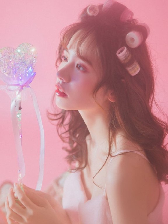 可爱粉红女郎性感写真图片合集