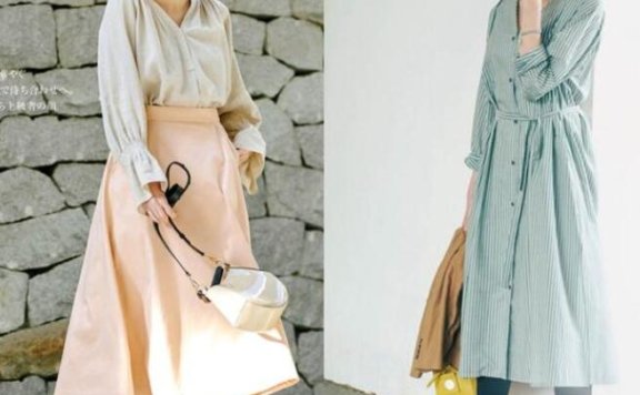 不穿高跟鞋,裙子要怎样搭配才好看