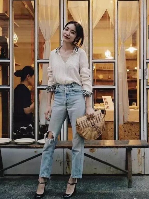 衬衫和牛仔裤怎么搭配才好看?