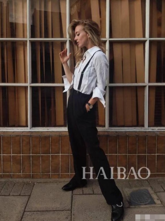小个子女生怎样穿背带裤才显好看?