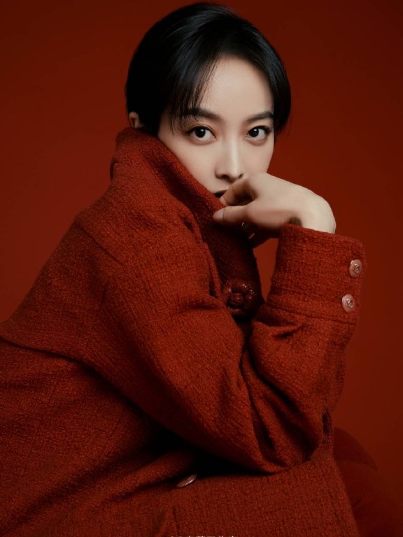 女星宋茜一袭红衣甜美靓丽!雪肤玉貌太美艳撩人