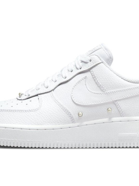 全新Nike Air Force 1细节完美,鞋身上藏着绝美珍珠!