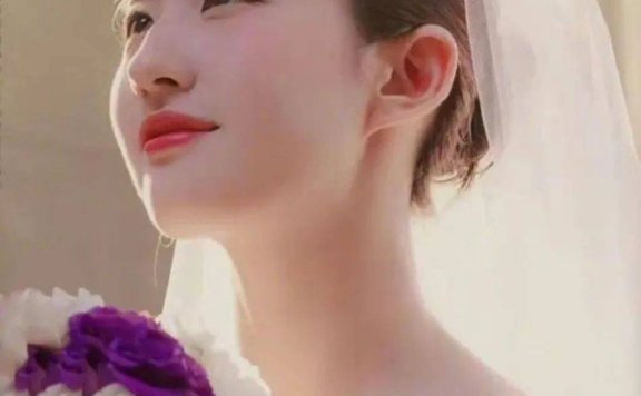 刘亦菲婚纱造型美若天仙!魅力不可小觑