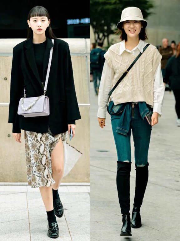 18套最in韩国秋季街拍,简单好学又高级