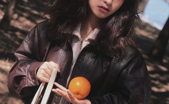 沈月橘子随拍九宫格图片胶片质感好漂亮