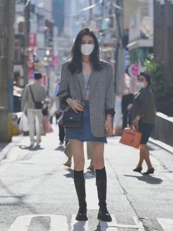 12套秋季韩国街拍,简单实用的单品搭配出让人沦陷的look