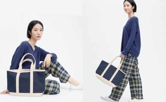 对上班族来说太完美！UNIQLO帆布手袋默默冲进了时尚排行榜！