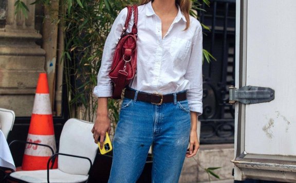 终于有能看懂的时尚，2023巴黎时装周模特街拍，简约大方好高级