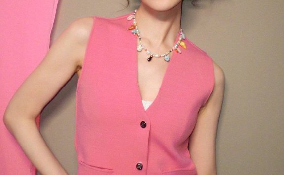 毛晓彤芭比粉穿搭美甲太吸睛！粉色造型重回18岁