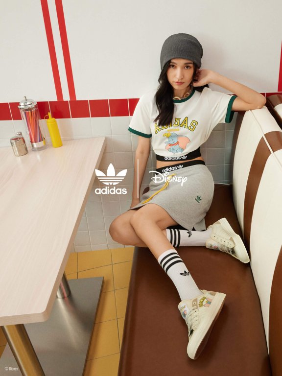 又潮又可爱的复古学院风,adidas Originals 推出小飞象联名系列