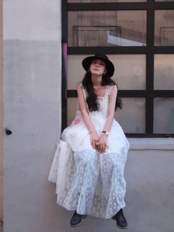 Ins时尚博主yangeeeyang如沐春风穿搭 春夏明媚的味道