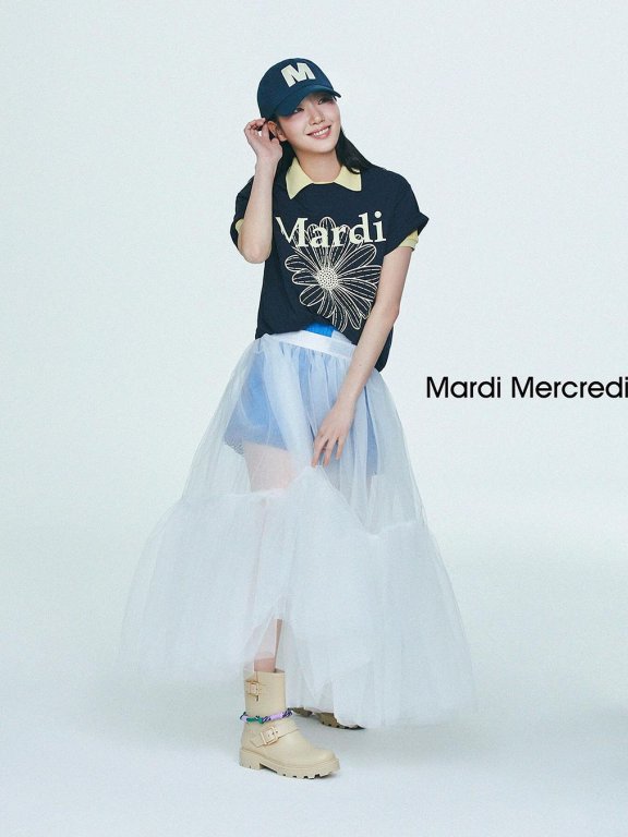 金高银又来推坑了,Mardi Mercredi夏季广告图片,这样搭小雏菊衣太好看