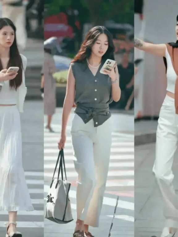 夏天没了穿搭灵感?那就跟着时尚街拍潮人学,每套搭配都好看