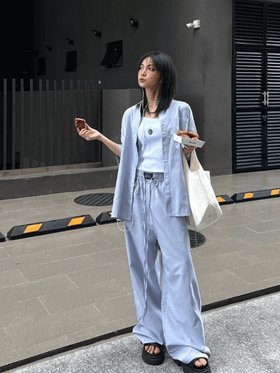 ins时尚的博主maikyhan ，娇小可爱的女生穿搭风格