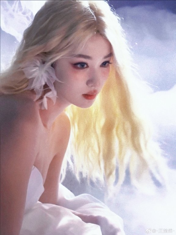 王楚然最新写真图片 美的像天使
