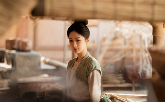 杨紫剧照穿搭国色芳华