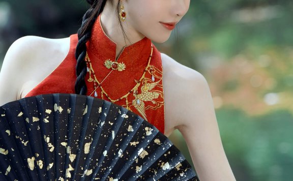 陈都灵古风美图：庄寒雁过留痕