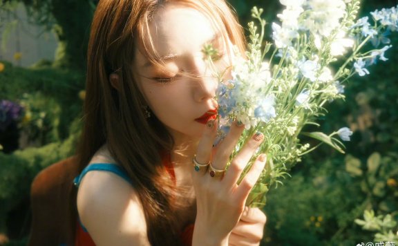 戚薇在《姐姐妹妹抓娃娃》杀疯了！森系红裙美成童话女主