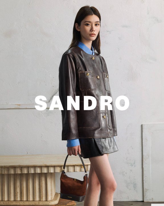 SANDRO携手大中华区品牌挚友奚梦瑶发布2025秋冬系列广告大片