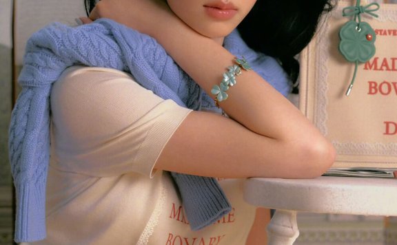 周也2026年VOGUE书中漫游大片