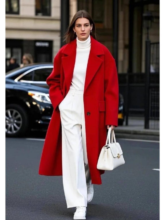 今年冬天最减龄的6组配色穿搭,显白又高级